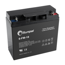 Sunpal Gel -Zelle Batterie Deep Cycle Blei Säure 12V 18AH für Malaysia Kenya Canada Market